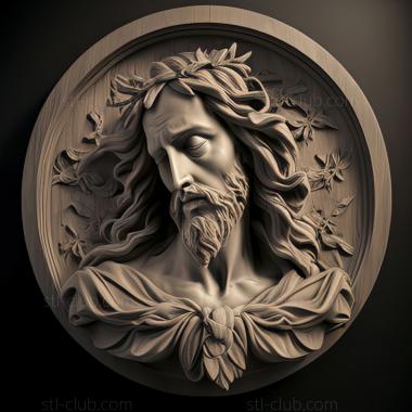 3D model st jesus (STL)